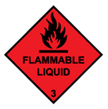 Flammable Liquids (IATA Class 3):