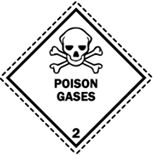 Poison Gases - (IATA Class 2.3)